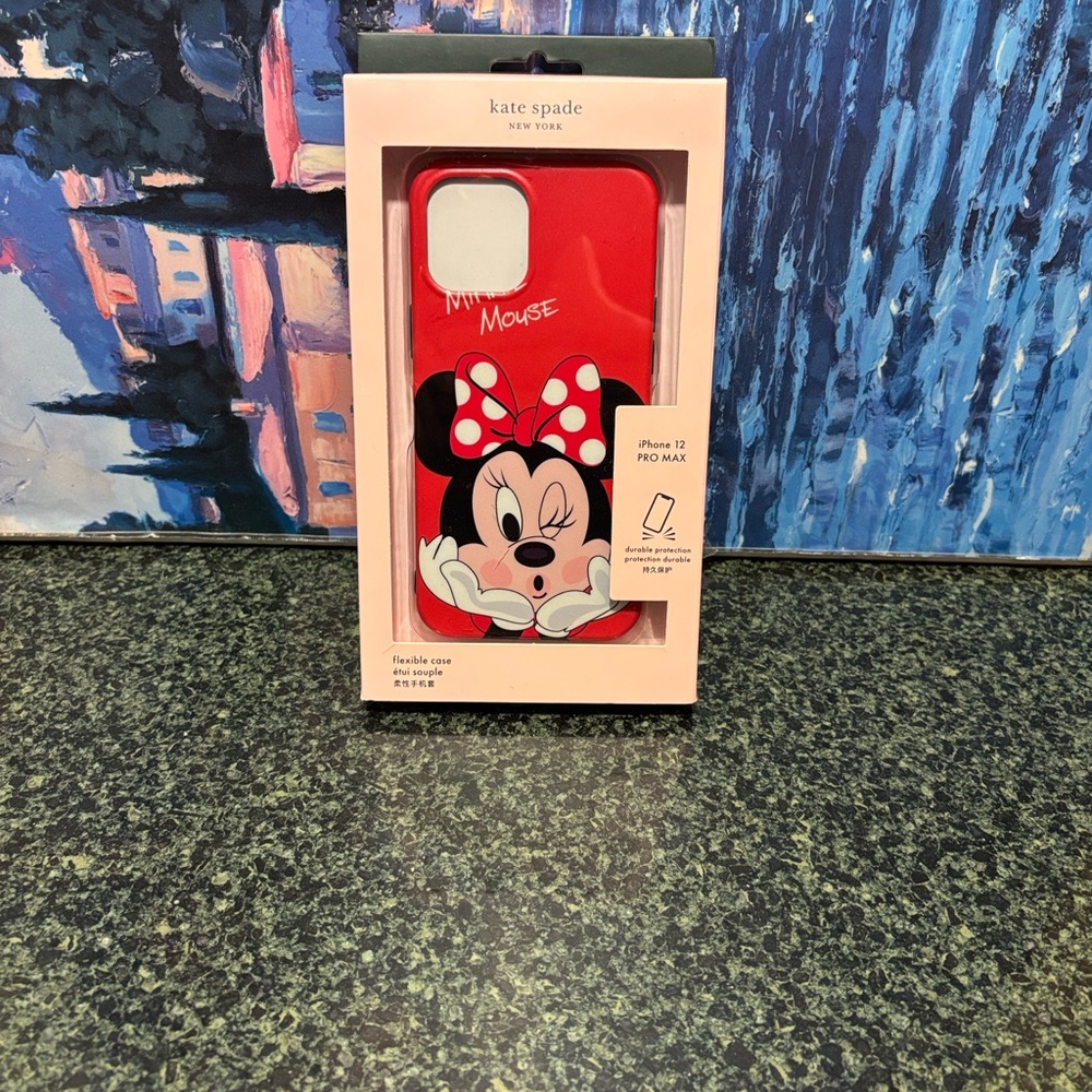 kate spade Minnie Mouse Red iPhone 12 Pro Max Case with Polka Dot Bow